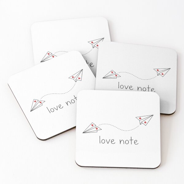 Item preview, Love message: Minimalist paper airplane illustration designed and sold by AmoreArtworks.