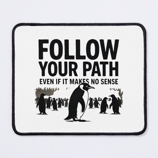 Item preview, Existential Penguin - Solitude and Inner Peace Art designed and sold by GrumpySableye.