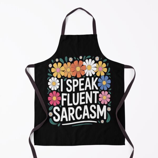 Item preview, I Speak Fluent Sarcasm Saying Flowers designed and sold by TeamLequid.