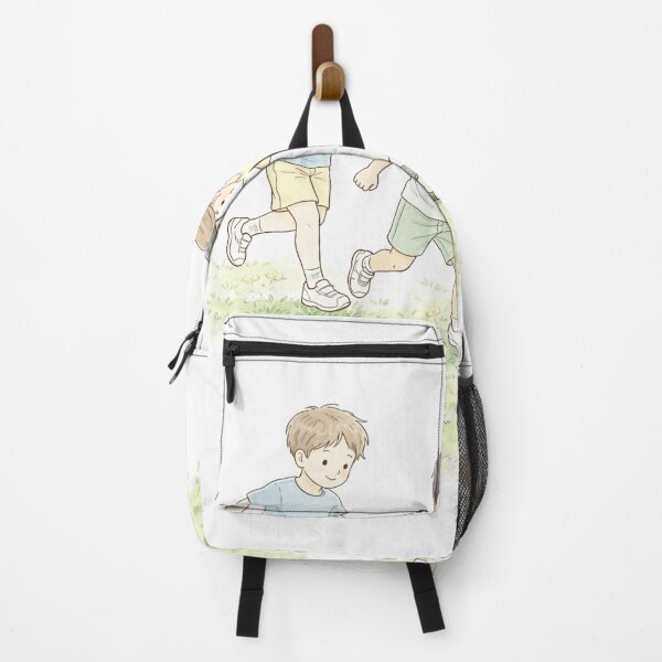Item preview, Children Playing Football – Minimalist Children's Illustration designed and sold by DrizzyV.