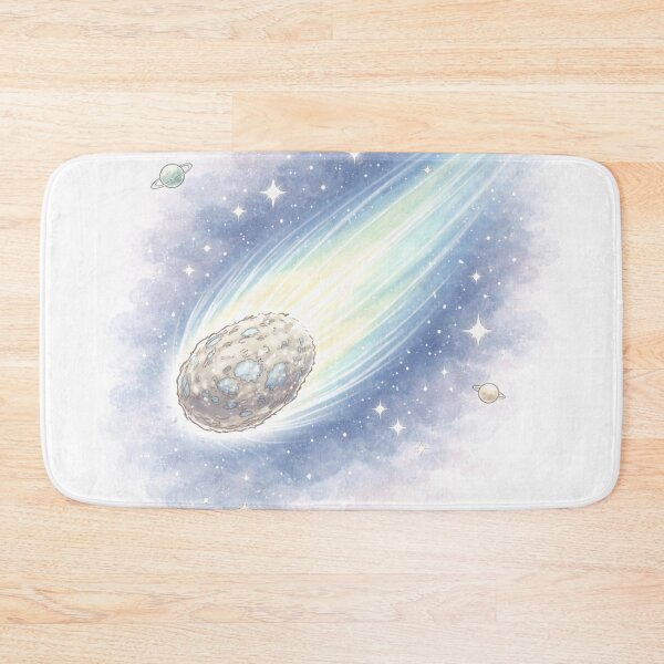 Item preview, Space Comet – Minimalist Astronomical Illustration designed and sold by DrizzyV.