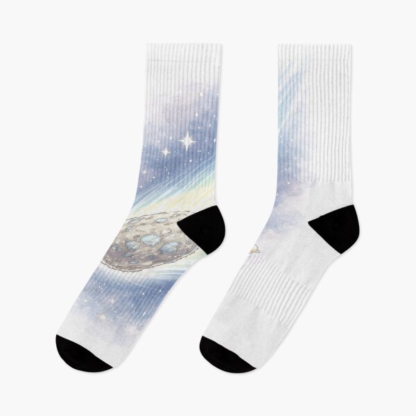 Item preview, Space Comet – Minimalist Astronomical Illustration designed and sold by DrizzyV.