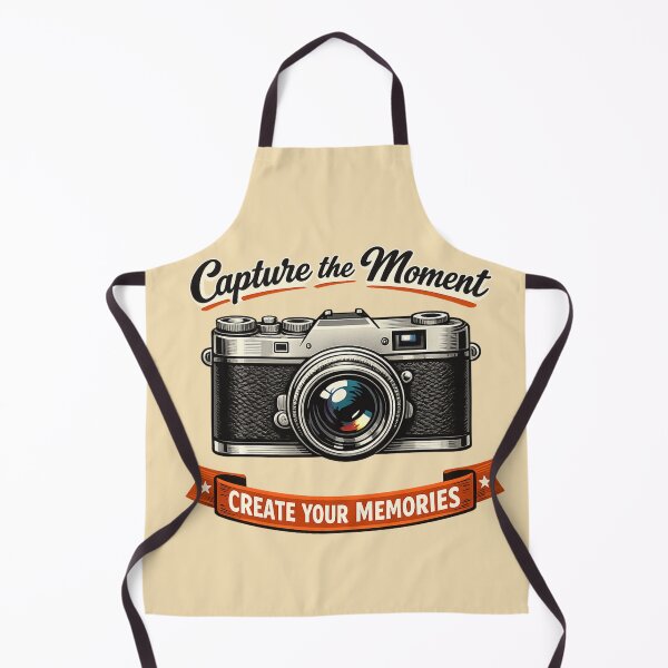 Item preview, Retro Vintage Camera – “Capture the Moment” Motivational AI Art Design designed and sold by Cleora Visuals.