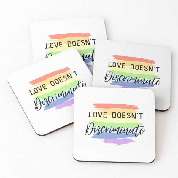 Item preview, Love Doesn't Discriminate designed and sold by QueerForYou.
