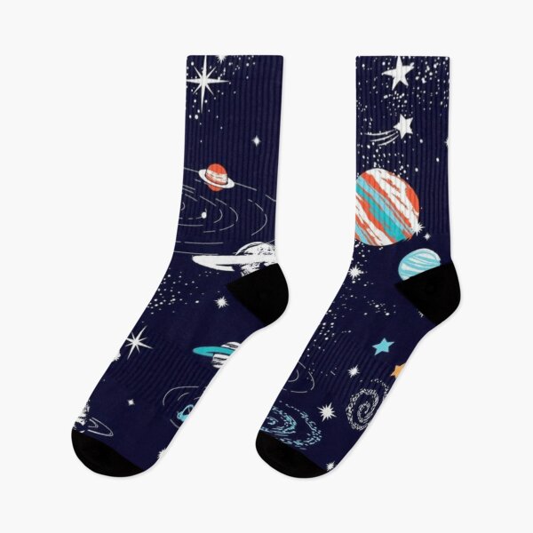 Item preview, Mystic Galaxy Garden - Floral Starry Night Pattern designed and sold by T-I-D-E.