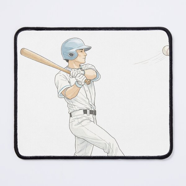 Item preview, Baseball Player – Minimalist Sports Illustration designed and sold by DrizzyV.