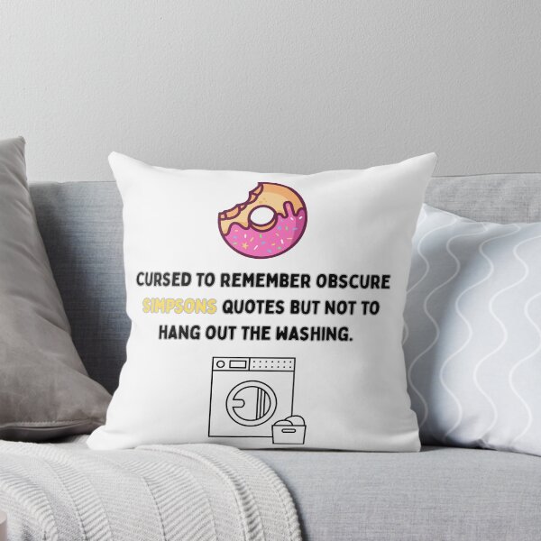 Item preview, Cursed to know the Simpsons designed and sold by McInnesDesign.