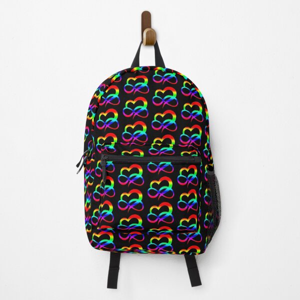 Item preview, Rainbow Infinity Heart LGBTQ designed and sold by Carl's Clothing.