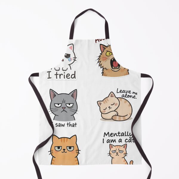 Item preview, cat memes sticker funny faces of cat , cartoon style bundle  designed and sold by AENAcharms.
