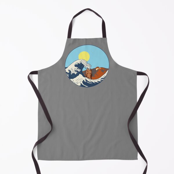 Item preview, The Great Wave of Teide designed and sold by Freakture-shop.