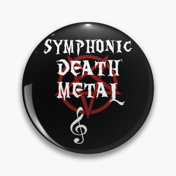 Item preview, Symphonic Death Metal Pentagram Clef designed and sold by Carl's Clothing.