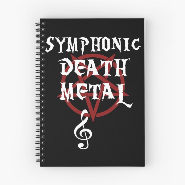 Item preview, Symphonic Death Metal Pentagram Clef designed and sold by Carl's Clothing.