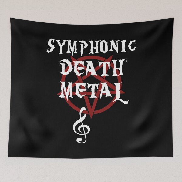 Item preview, Symphonic Death Metal Pentagram Clef designed and sold by Carl's Clothing.