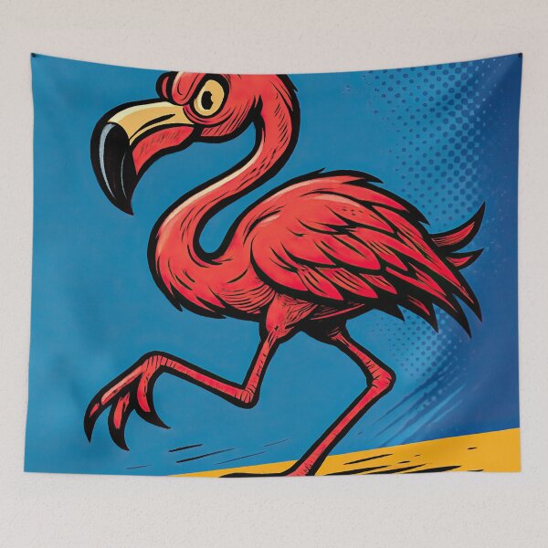 Item preview, Flamingo | Comics stylCartoone -  designed and sold by ComicsFactory.
