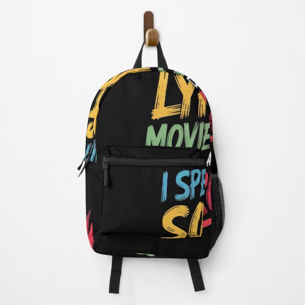 Item preview, I Speak In Movie Quotes Song Lyrics And Sarcasm Fluent designed and sold by TeamLequid.