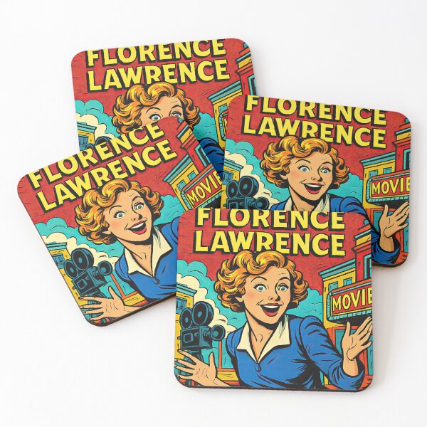 Item preview, Florence Lawrence | Comics stylCartoone -  designed and sold by ComicsFactory.