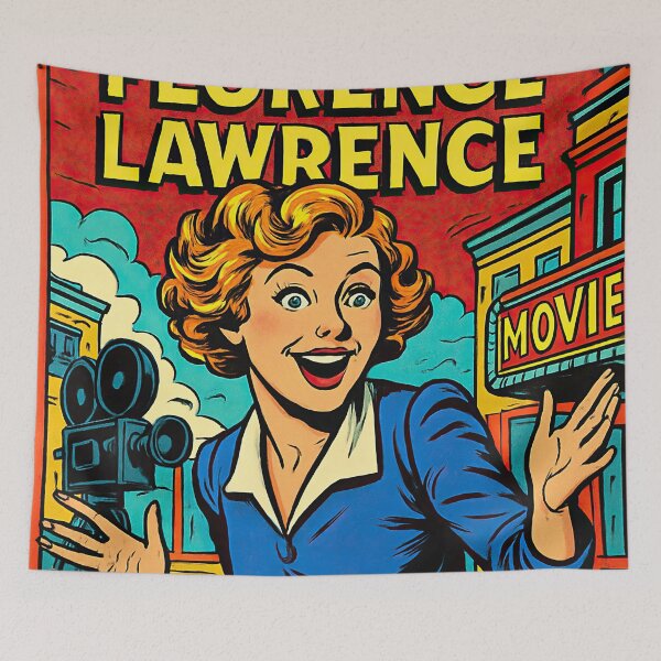 Item preview, Florence Lawrence | Comics stylCartoone -  designed and sold by ComicsFactory.