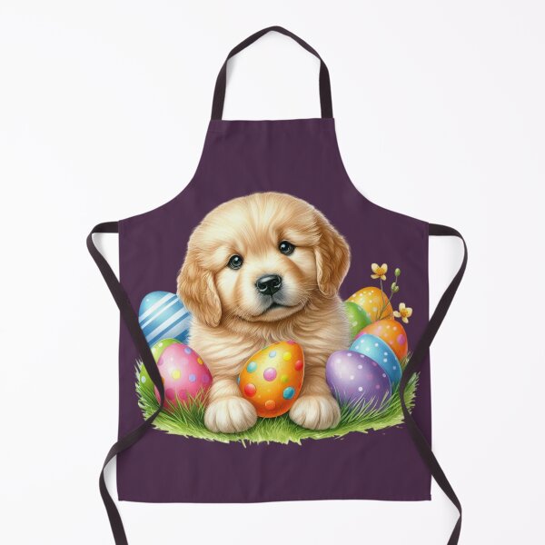 Item preview, Cute Easter Puppy with Colorful Eggs designed and sold by Dominik1994.