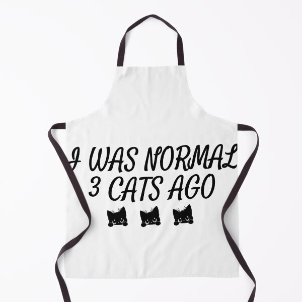 Item preview, Funny Cat Lady Quote I Was Normal 3 Cats Ago Gift designed and sold by Mikidesign1988.