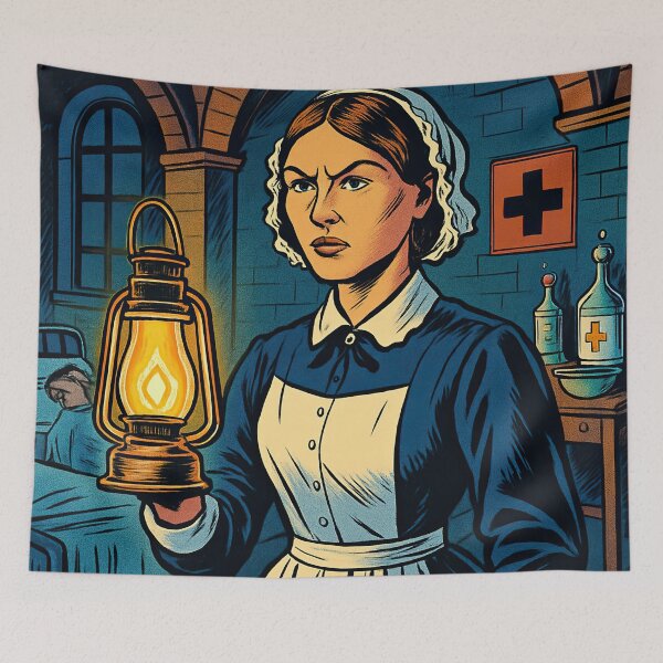 Item preview, Florence Nightingale | Comics stylCartoone -  designed and sold by ComicsFactory.