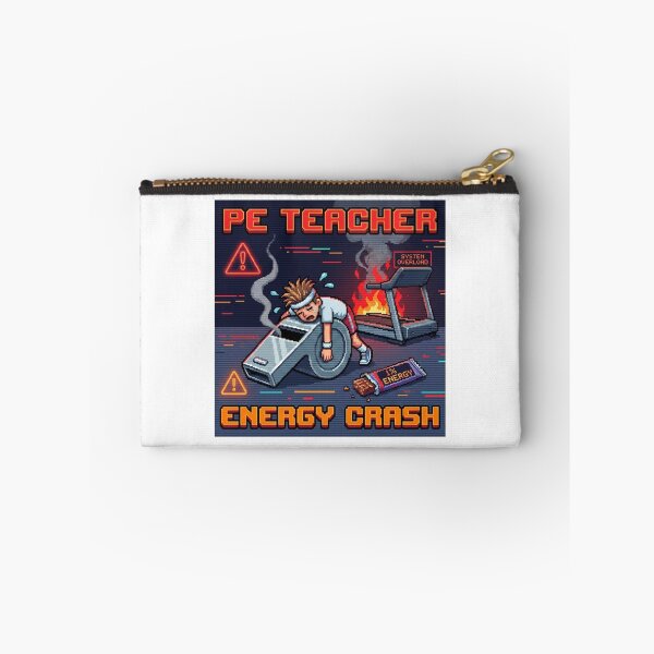 Item preview, Y2K PE Teacher Sticker - Energy Crash Chaos designed and sold by OrikuStudio.