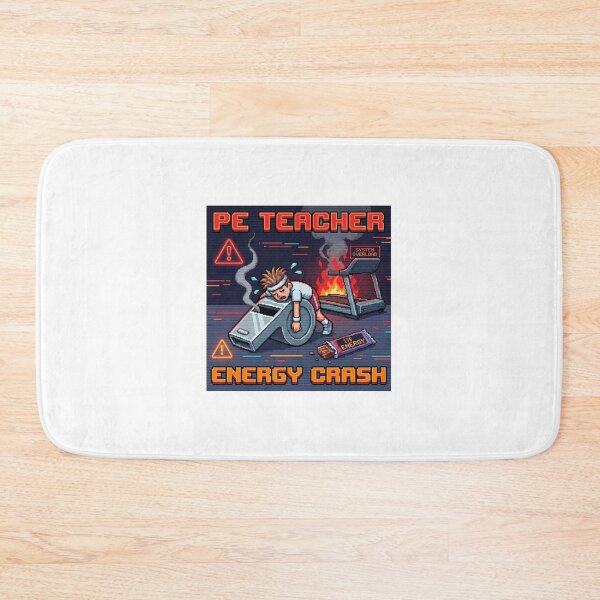Item preview, Y2K PE Teacher Sticker - Energy Crash Chaos designed and sold by OrikuStudio.