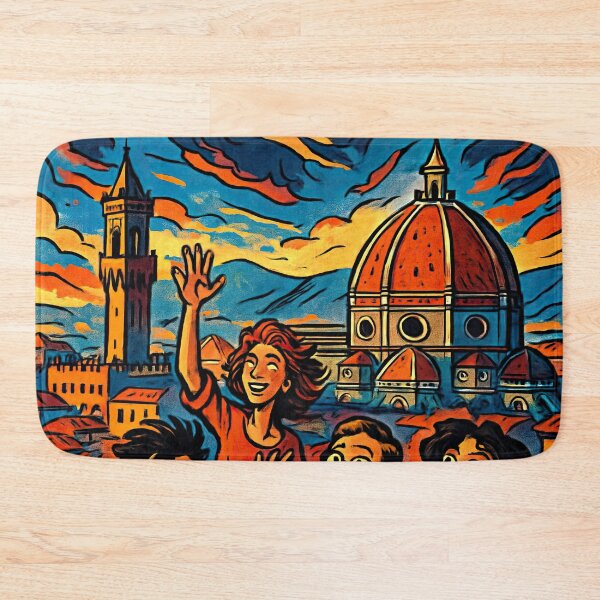 Item preview, Florence, city | Comics stylCartoone -  designed and sold by ComicsFactory.
