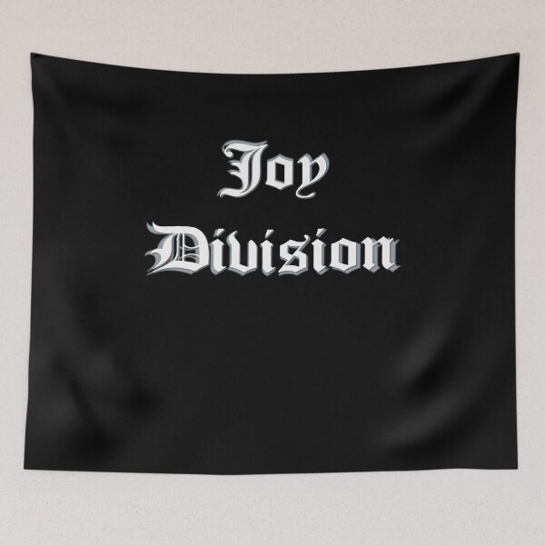 Item preview, Joy Division Gothic Typography – Post-Punk Tribute Design designed and sold by simpledarkwavewisdom.