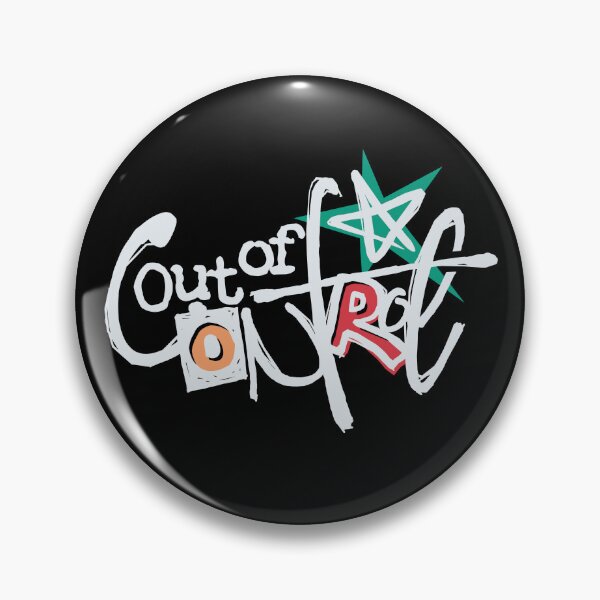 Item preview, Out of Control - Graffiti Typography - Light Gray Edition designed and sold by NoulDesign.