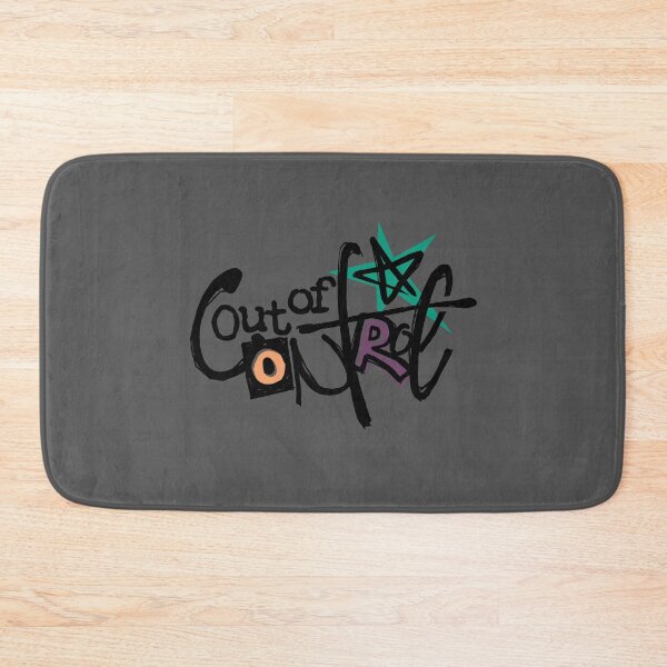 Item preview, Out of Control - Graffiti Typography - Light Gray Edition designed and sold by NoulDesign.