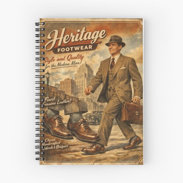 Item preview, Heritage Footwear Style and Quality for the Modern Man designed and sold by ForeverPrintsOK.