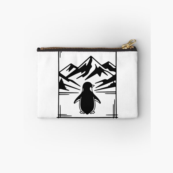 Item preview, Existential Penguin - Philosophical Journey Illustration designed and sold by GrumpySableye.