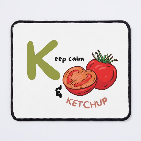 Item preview, Keep calm and ketchup designed and sold by LlazyCat.