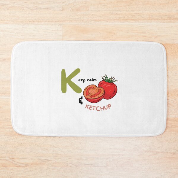 Item preview, Keep calm and ketchup designed and sold by LlazyCat.