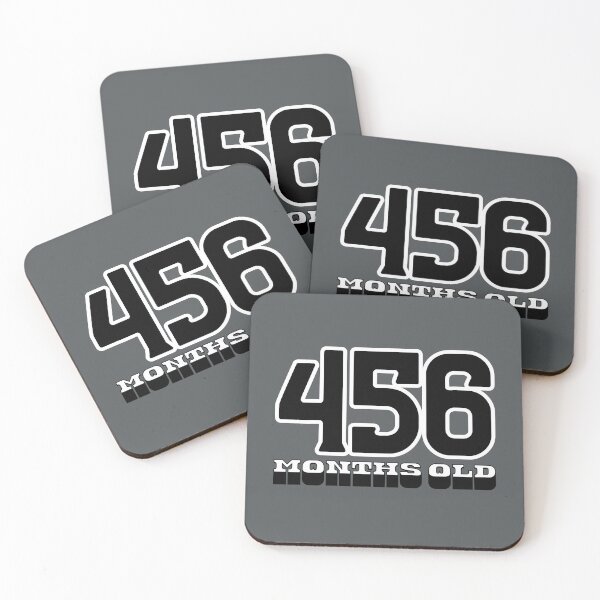 Item preview, 456 Months Old — Funny 38th Birthday Gag designed and sold by downUnderInk.
