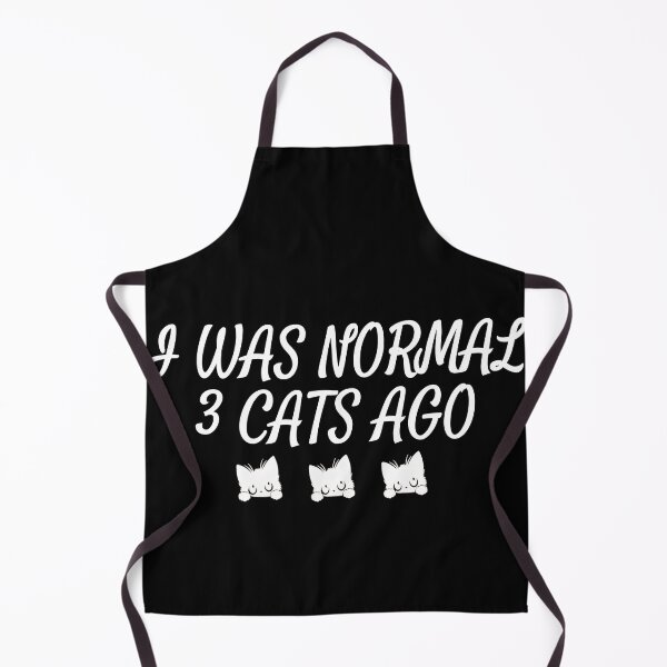 Item preview, Funny Cat Lady Quote I Was Normal 3 Cats Ago Gift designed and sold by Mikidesign1988.