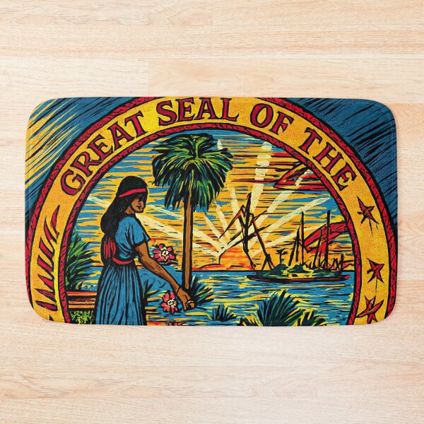 Item preview, Florida state | Comics stylCartoone -  designed and sold by ComicsFactory.