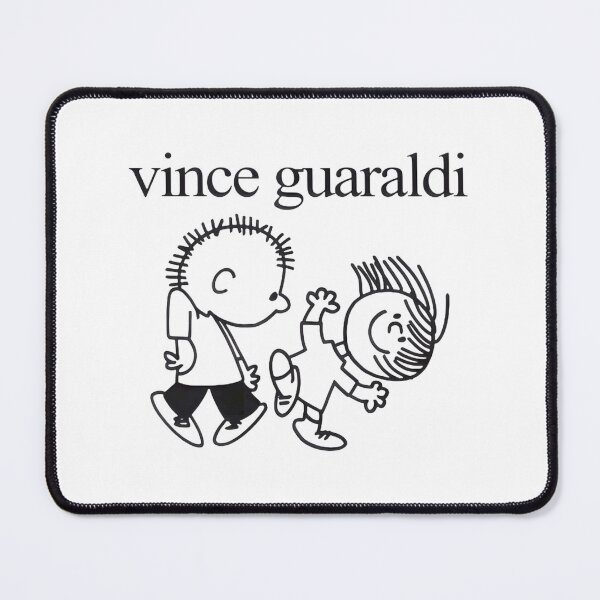Item preview, Vince Guaraldi designed and sold by Jessica Farley.