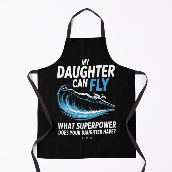 Item preview, My Daughter Can Fly Superpower Mom Dad Swim Team Parent designed and sold by orlodrake.