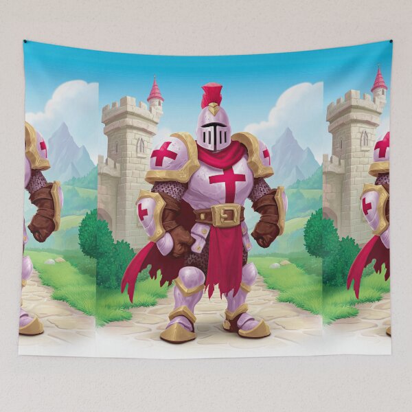 Item preview, Roman Style Cartoon Soldier with Sword designed and sold by Piotrek0001.