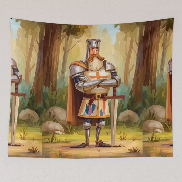 Item preview, Little Dwarf Knight Ready for Battle designed and sold by Piotrek0001.