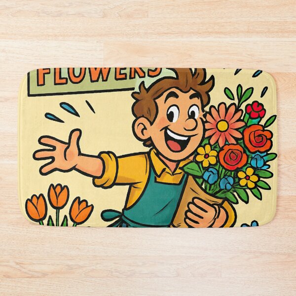 Item preview, Florist | Comics stylCartoone -  designed and sold by ComicsFactory.