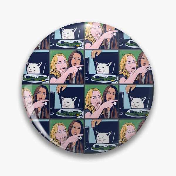 Item preview, Woman yelling at a cat meme in Pop art style designed and sold by Zummi.