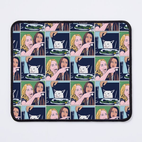 Item preview, Woman yelling at a cat meme in Pop art style designed and sold by Zummi.