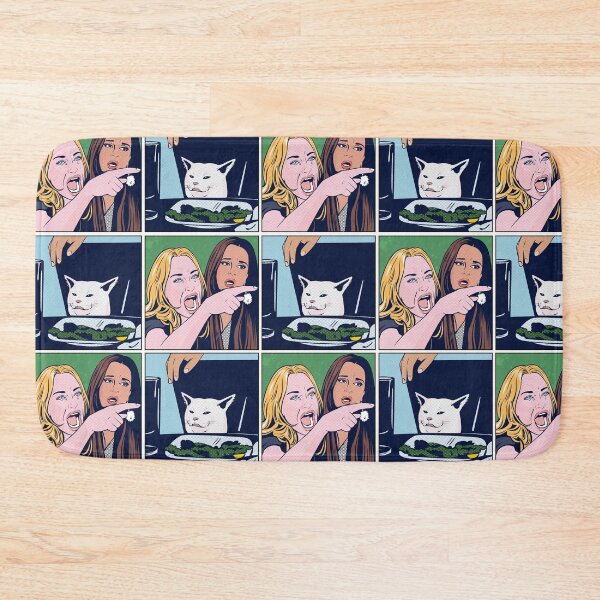Item preview, Woman yelling at a cat meme in Pop art style designed and sold by Zummi.
