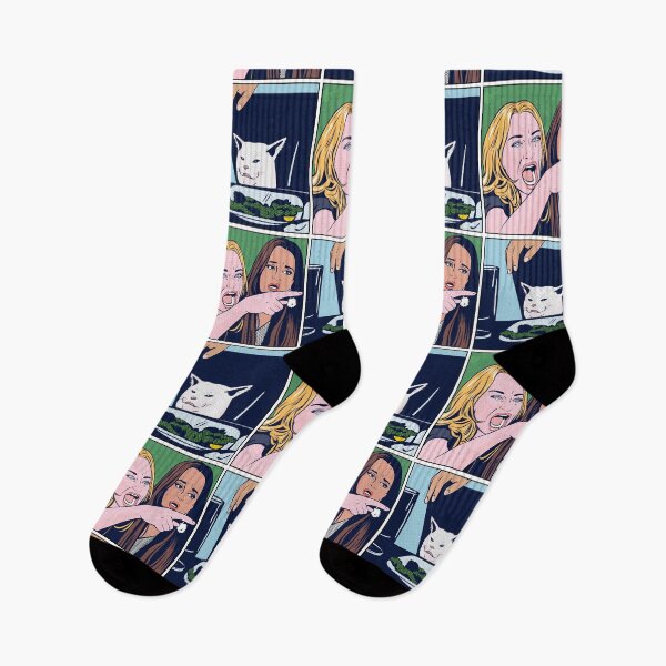 Item preview, Woman yelling at a cat meme in Pop art style designed and sold by Zummi.