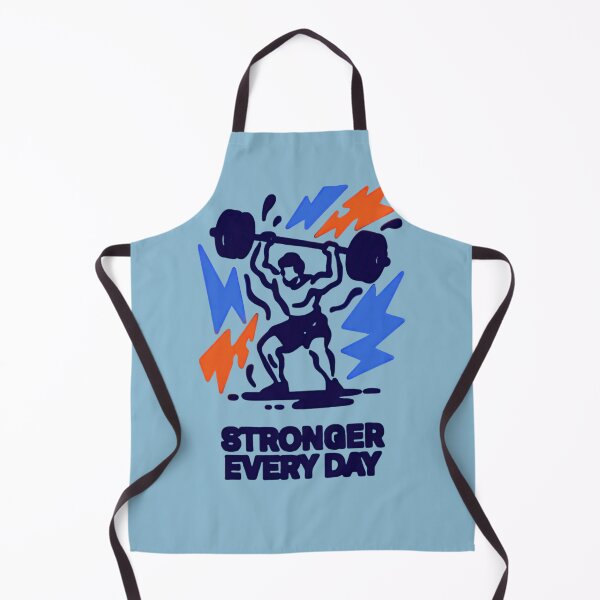 Item preview, Stronger Every Day – Minimalist Fitness Line Art Vector | Motivational Gym Design designed and sold by Design_Your_Day.