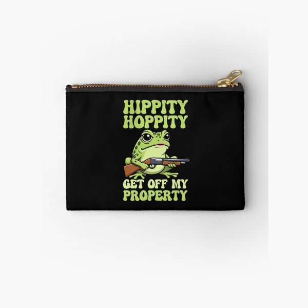 Item preview, Hippity Hoppity Get Off My Property Frog designed and sold by dudelinart.