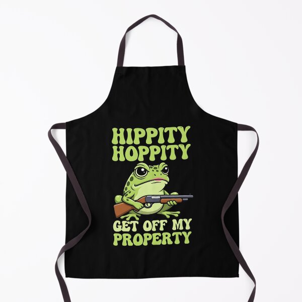 Item preview, Hippity Hoppity Get Off My Property Frog designed and sold by dudelinart.