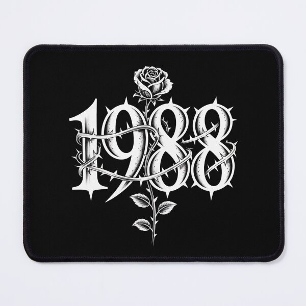 Item preview, 1988 RETRO ANIMATION 1988 Retro Rose T-Shirt – Vintage Roses & Thorns Graphic Tee designed and sold by KiciKi.